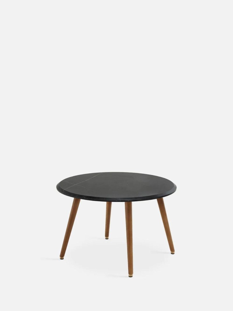 Table basse ronde en marbre, Fox