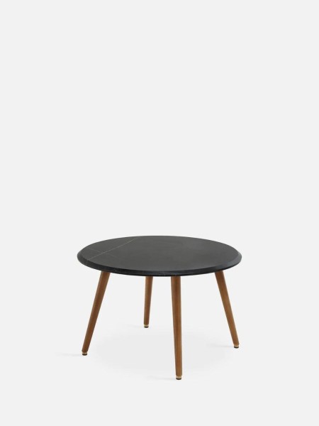 Table basse ronde en marbre, Fox