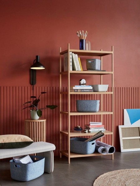 Hubsch Lampe murale Noir, Studio