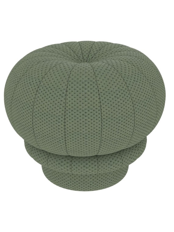 claudie pouffe from the harto collection pearl grey fabric Margaux Keller