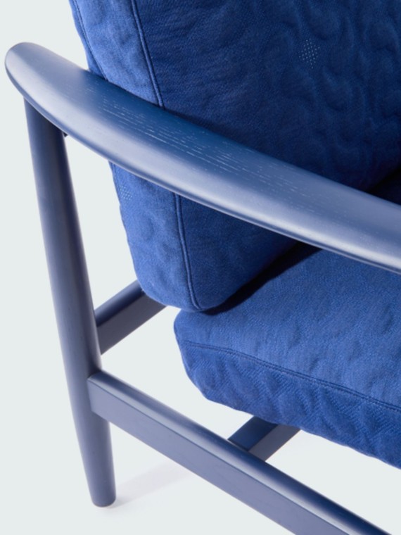 pols potten Blue ash armchair, Todd