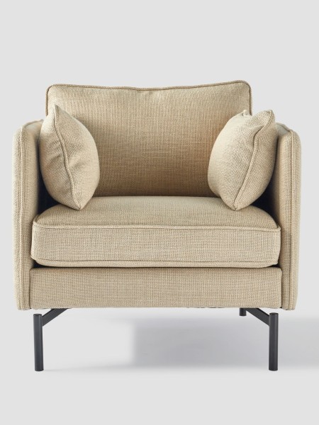 pols potten fauteuil en tissu beige PP n°2