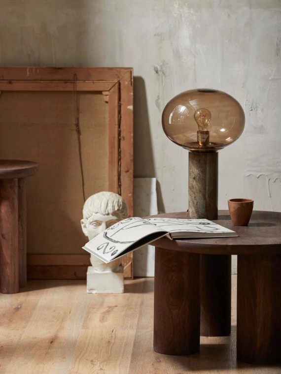 Nordal Mango wood coffee table, Helin