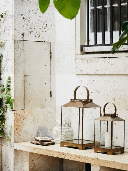 Nordal Bitra brass lantern size l