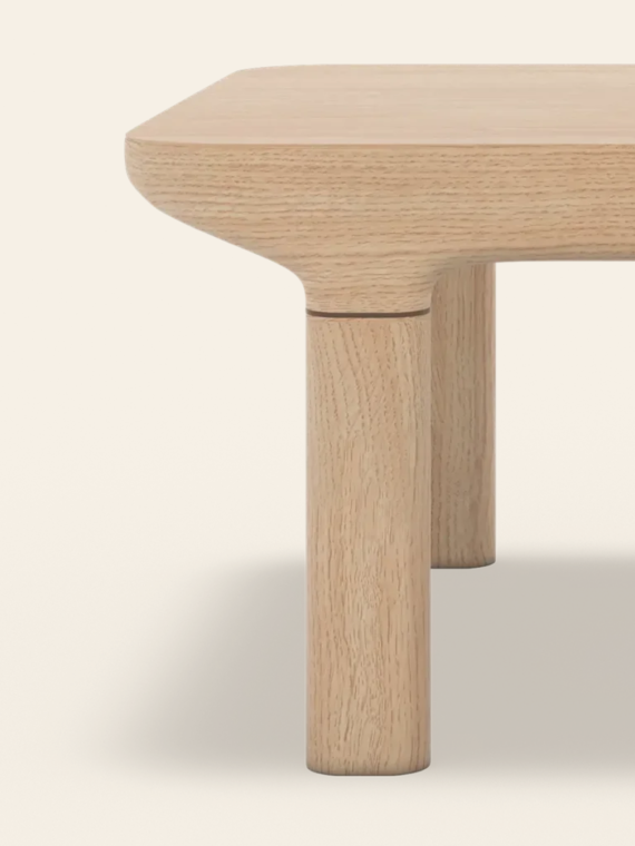 Harto, Table basse en chêne, Camille taille S