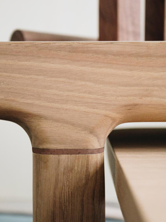 Harto, Table basse en chêne, Camille taille S