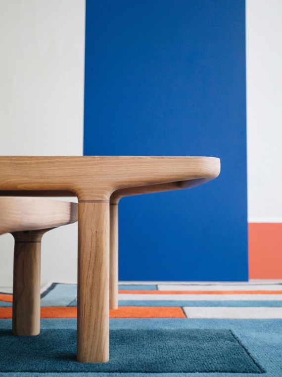 Harto, Table basse en chêne, Camille