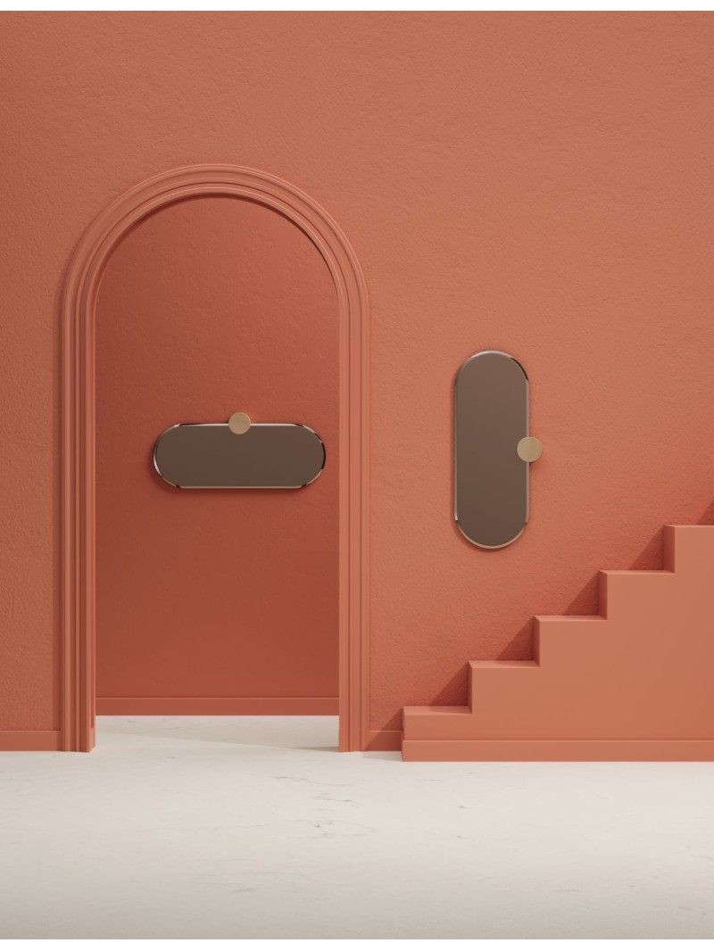 Harto Solid oak mirror, Sonia