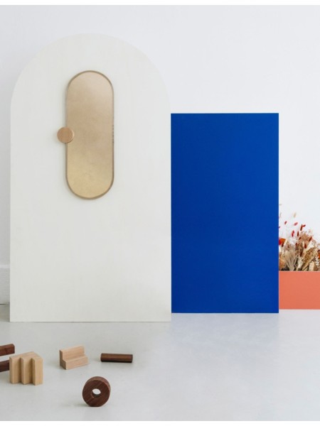 Harto Solid oak mirror, Sonia