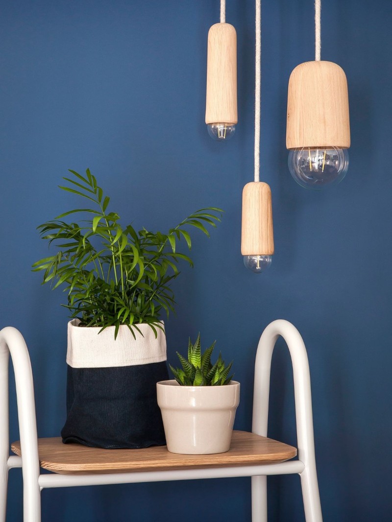 Harto, Suspension longue en chêne, Luce taille M