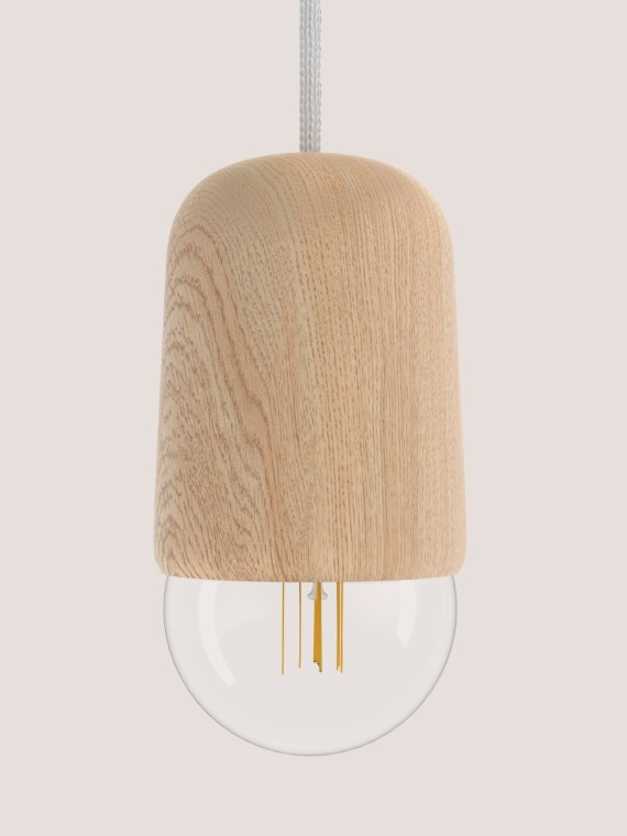 Harto, Suspension longue en chêne, Luce taille M