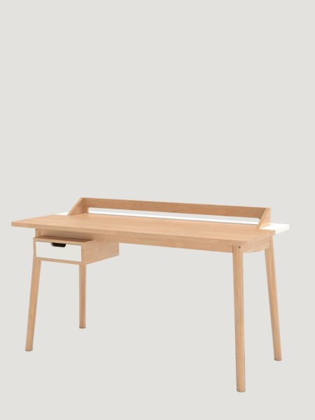 Desk in natural oak, Honoré Hartô