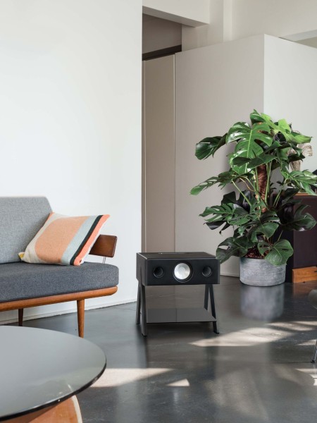 La boite concept, Black high-fidelity wireless speaker, Cube LW