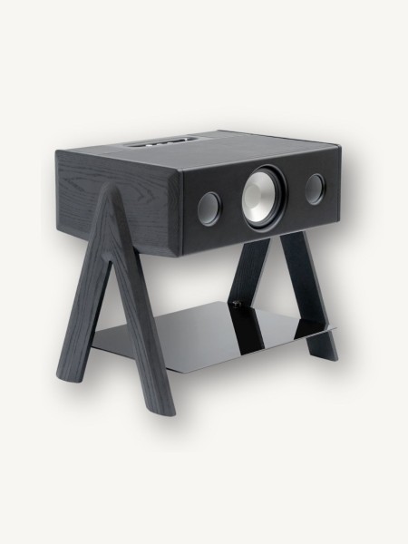La boite concept, Black high-fidelity wireless speaker, Cube LW