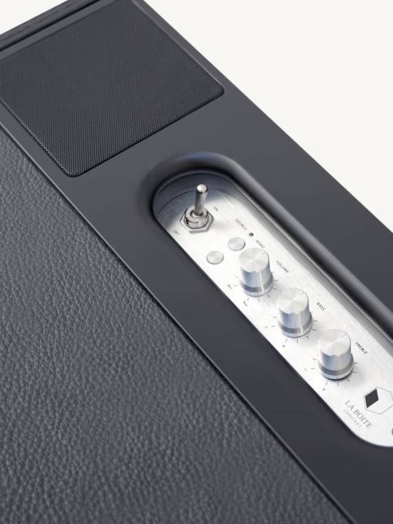 La boite concept, Black high-fidelity wireless speaker, Cube LW