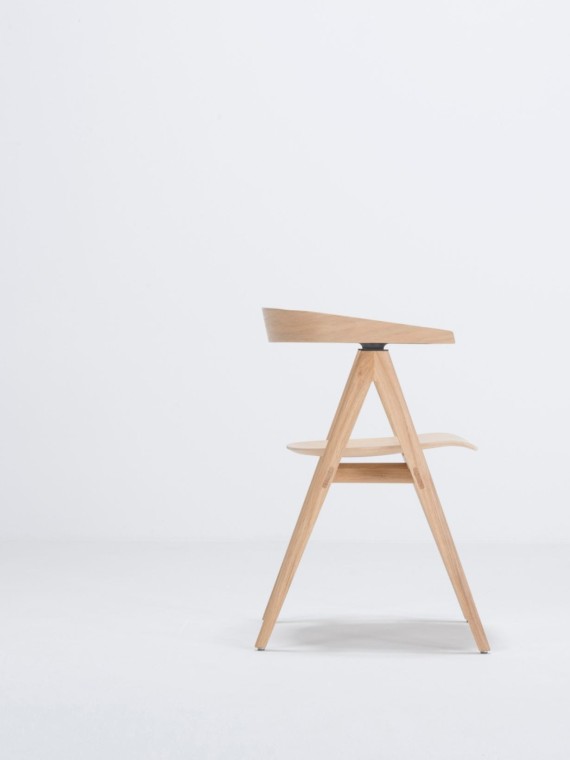 Oak table chair, Ava