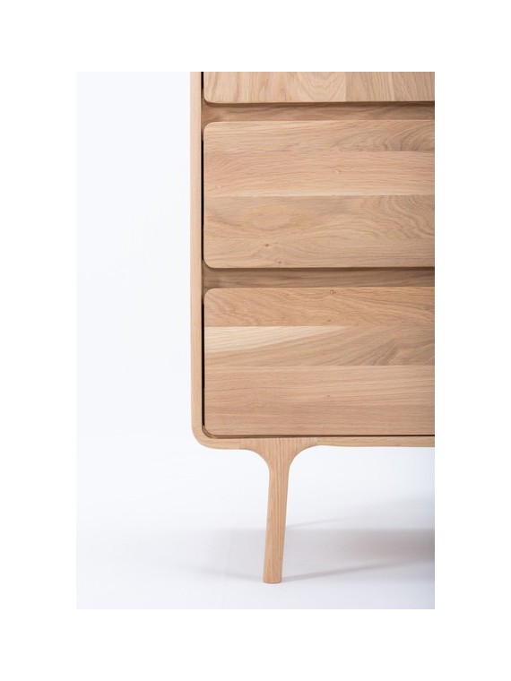 Armoire en bois de chêne massif, Faon