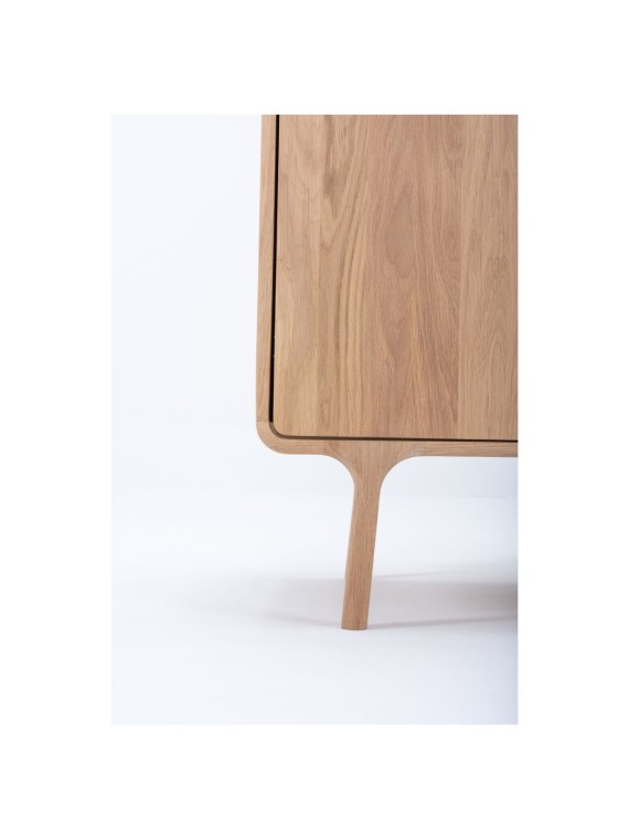 Cabinet en bois de chêne massif, Faon