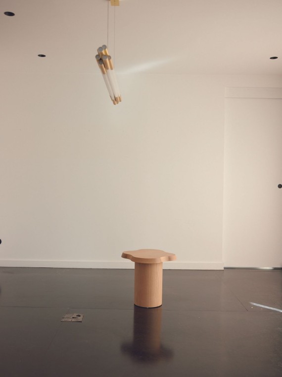 Table d'appoint en bois Mahaut