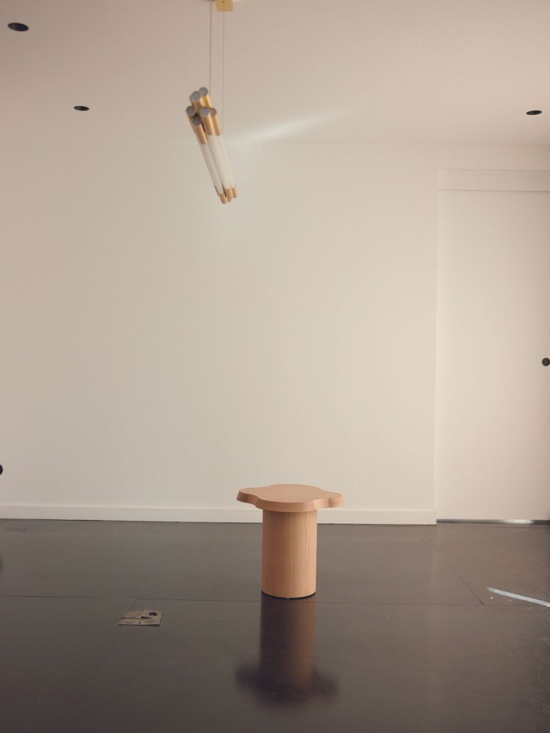 Table d'appoint en bois Mahaut