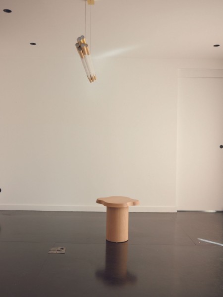 Table d'appoint en bois Mahaut