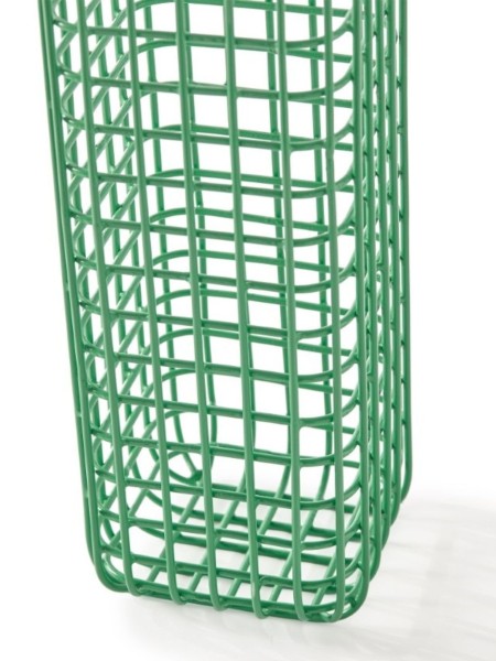 Rectangular dining table, on stilts