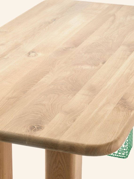 polspotten Rectangular dining table, on stilts