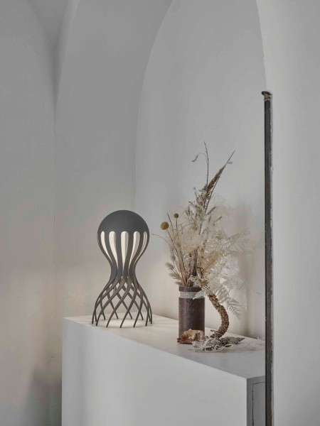 Oblure Cirrata table lamp grey