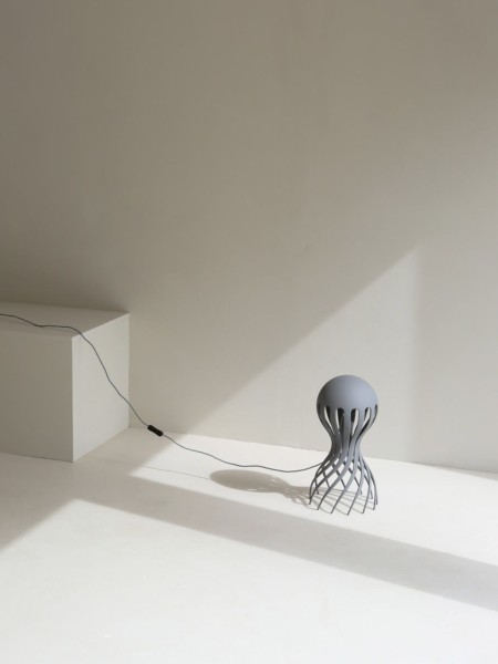 Oblure table lamp Cirrata agris