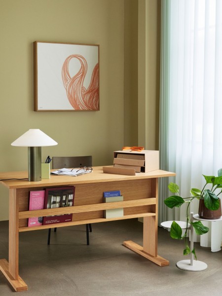 hubch Bureau bois chene naturel Forma