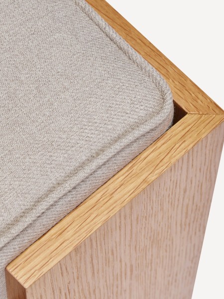 tabouret forma hubsch en chene