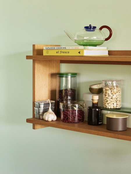 Hübsch- Oak shelf, Forma | MBS DESIGN