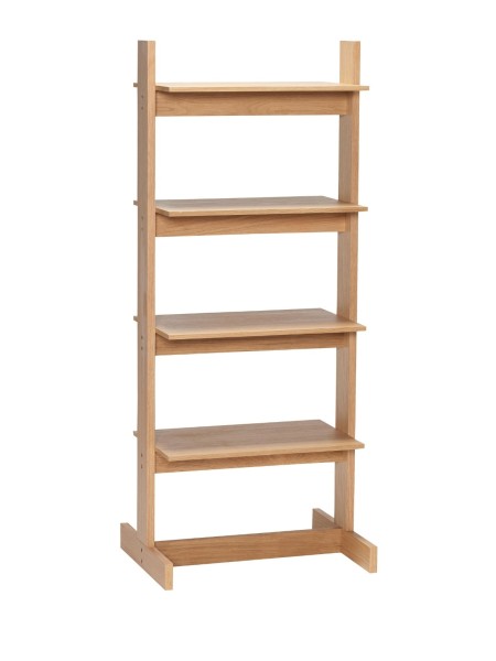 Hubsch Étagère en bois de chêne naturel Forma