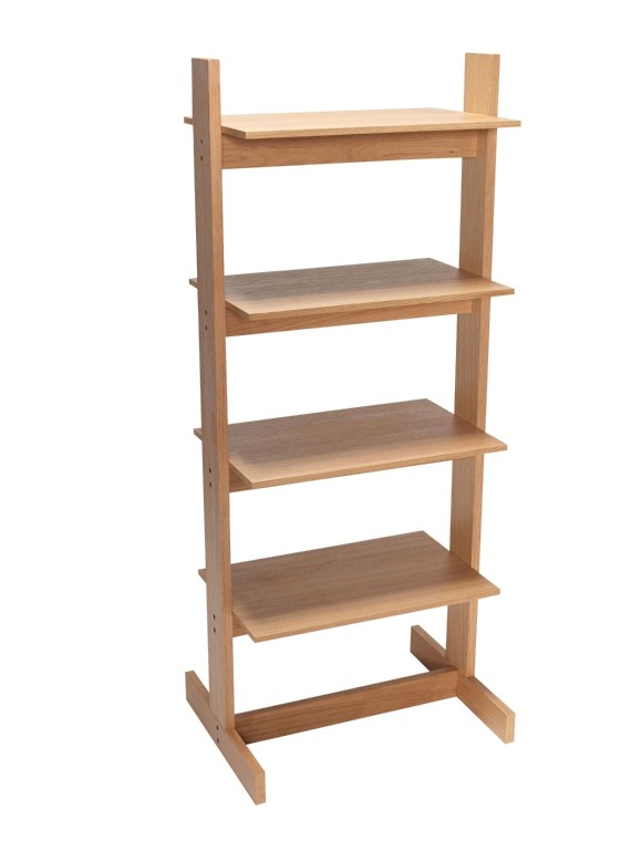 Hubsch Natural oak Forma shelf