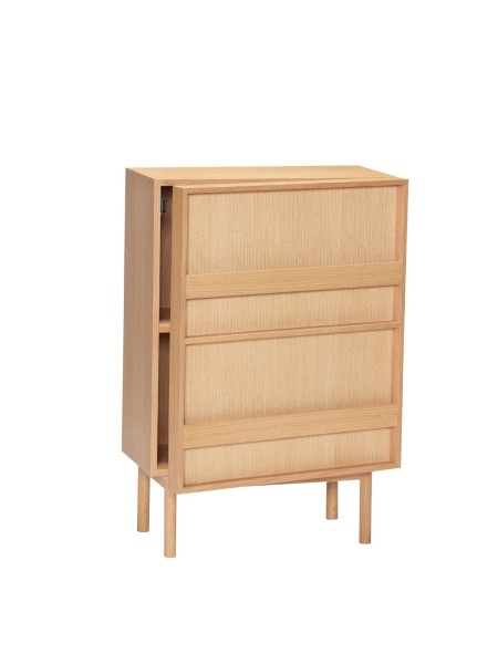 Hübsch- Commode en bois de chêne naturel, Forma| MBS DESIGN