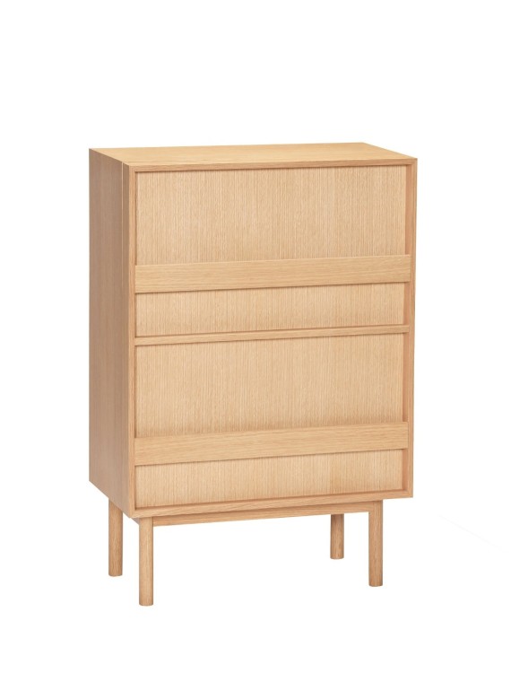 Hübsch- Commode en bois de chêne naturel, Forma| MBS DESIGN