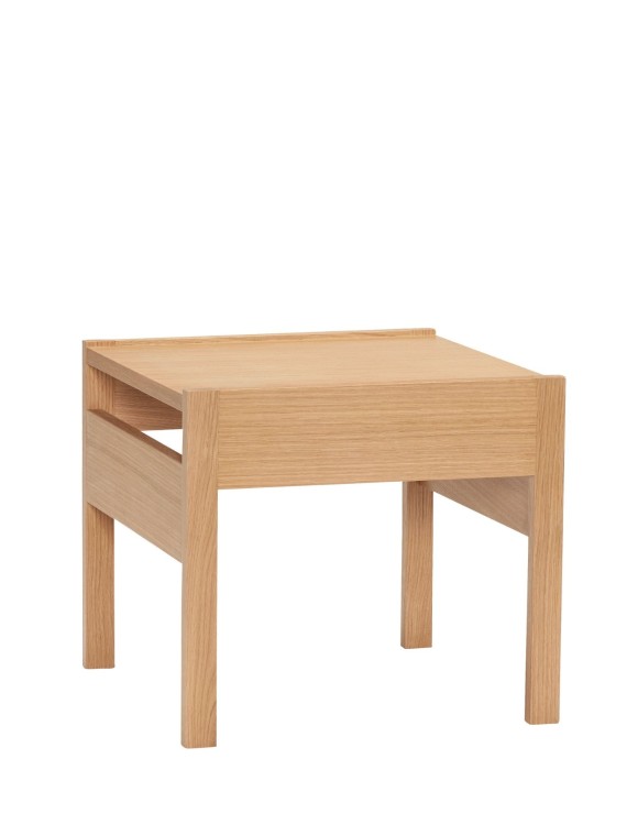 Hubsch Side table in natural oak, Forma