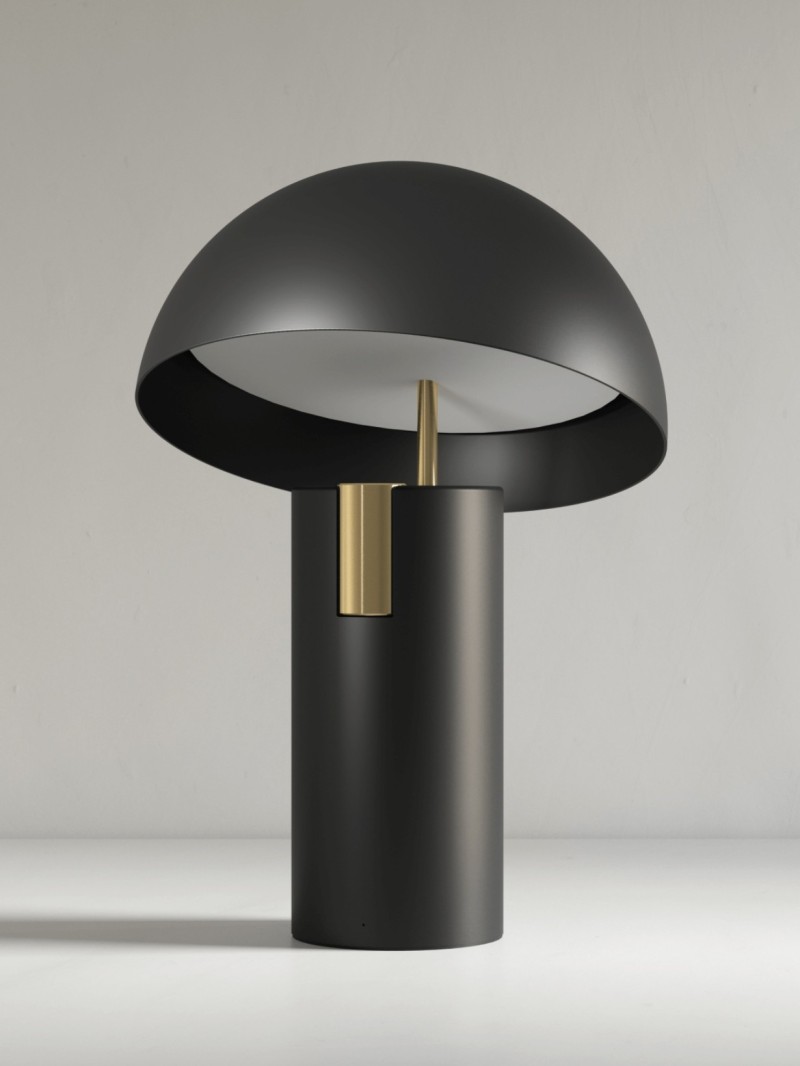 Lampe noir, Alto jaune fabrique