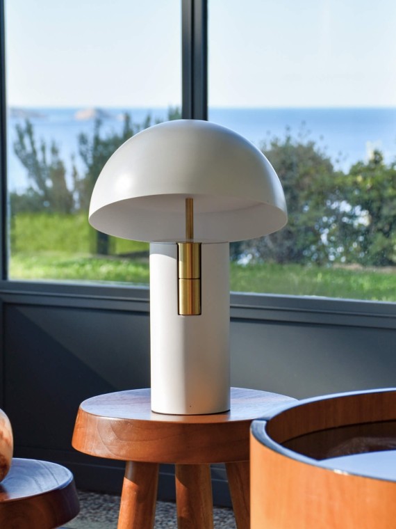 Jaune Fabrique White lamp, Alto Speaker