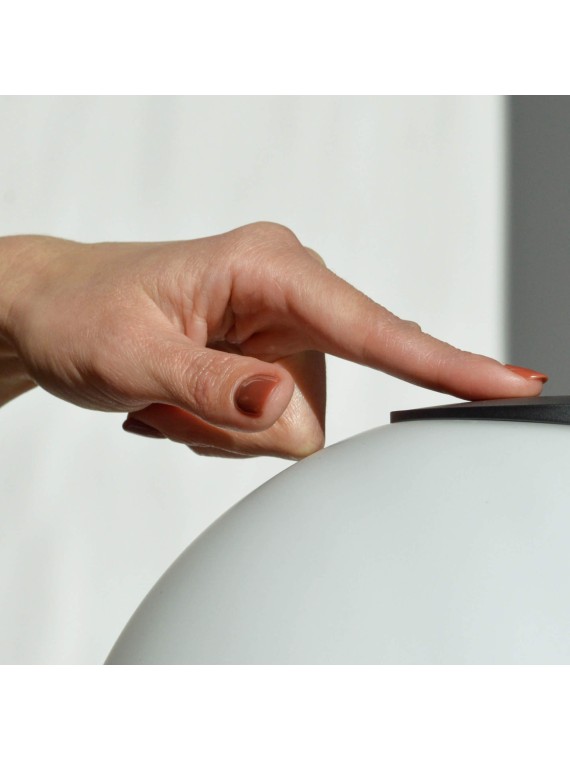 Lampe, Piccolo Speaker terracota jaune fabrique