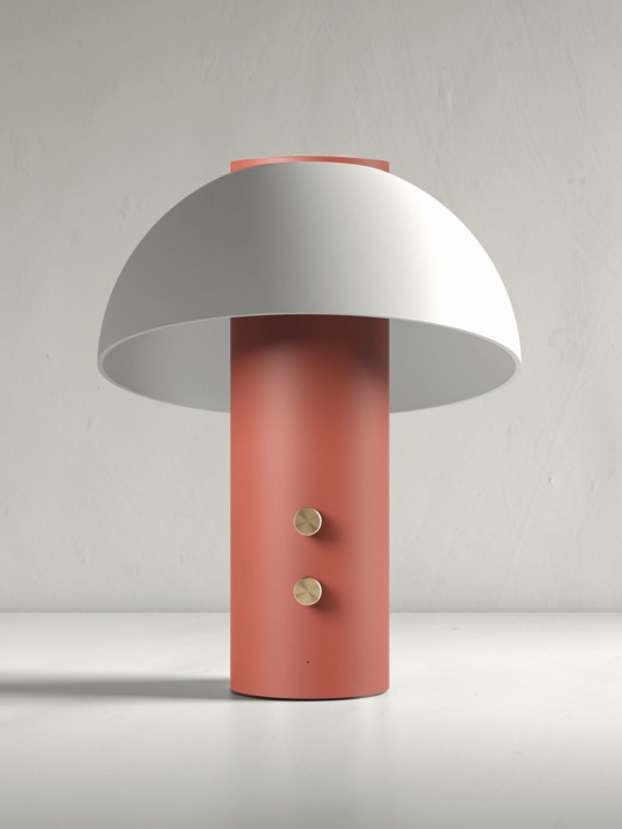 Lamp, Piccolo Speaker terracota yellow factory