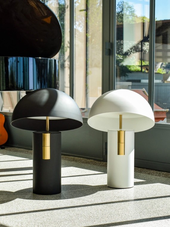 Lamp, Grande Alto Enclosure black yellow factory