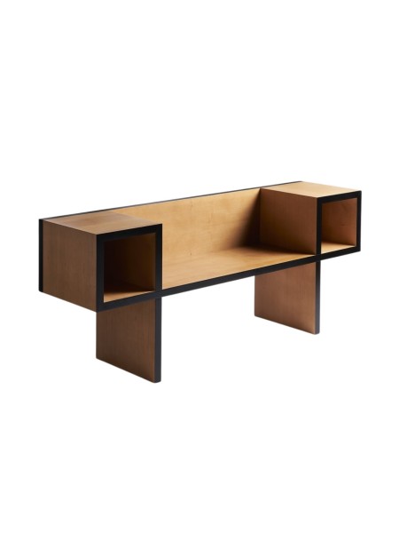 Poltronova- Wooden bench, Canton | MBS DESIGN