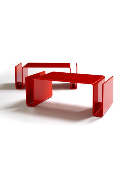 Coffee table/ Magazine rack, T01 poltronova
