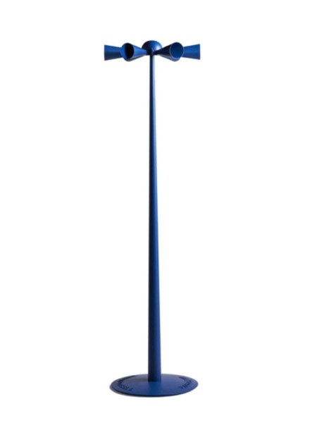 Poltronova- Aluminum coat rack, Cessato Allarme