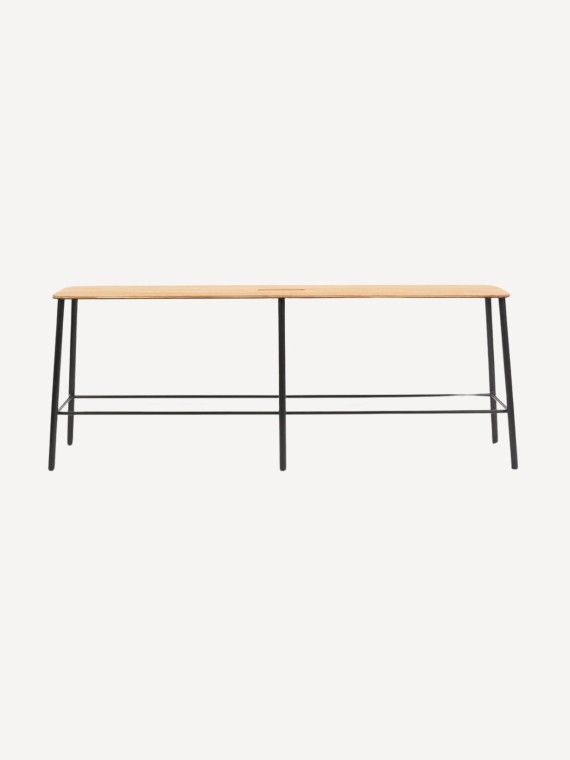 Banc en bois, Adam frama