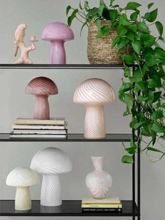 bahn -lampe-a-poser-champignon-