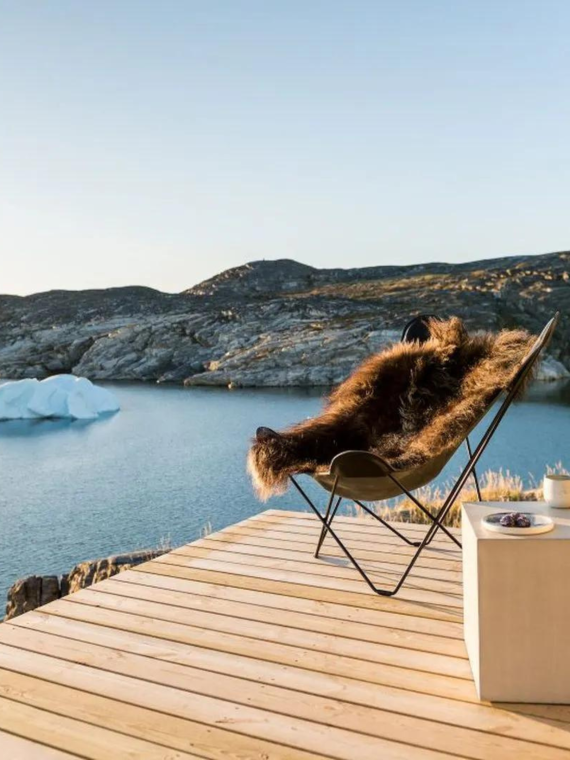 weich fauteujil butterfly alpaca moriposa