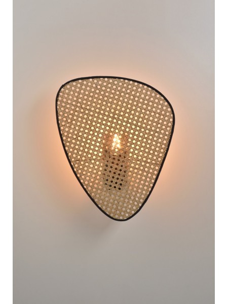 Rattan wall light Single Screen Market Set