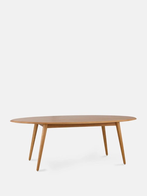 366 Concept- Ash wood dining table, Ellipse | MBS DESIGN